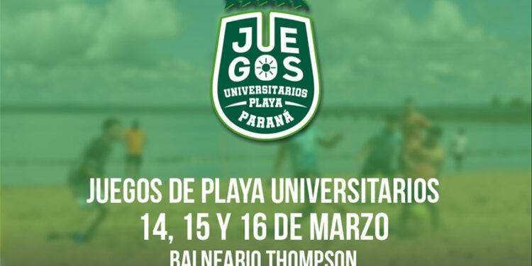 Paraná recibe los Juegos de Playa Universitarios