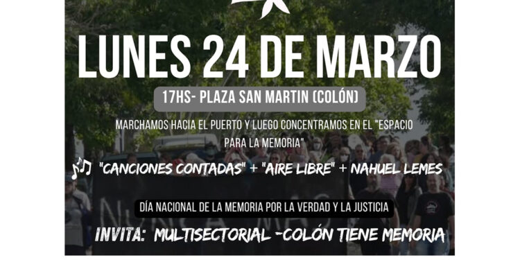 Colón: Memoria por la Verdad y la Justicia