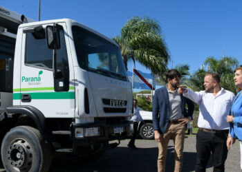 Paraná: El Municipio incorporó nuevos vehículos para el sistema de recolección de residuos