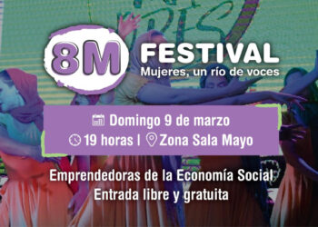 Paraná: Las actividades del 8M cierran el domingo con un festival popular