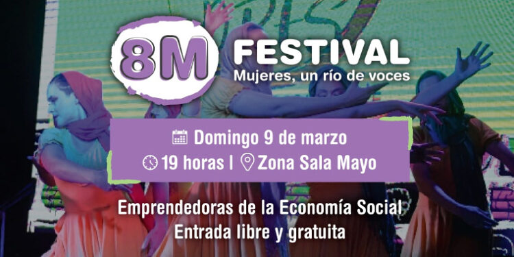 Paraná: Las actividades del 8M cierran el domingo con un festival popular