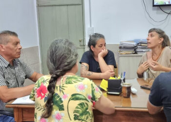Encuentro con la Multisectorial «Somos Ambiente» en Pueblo Liebig.