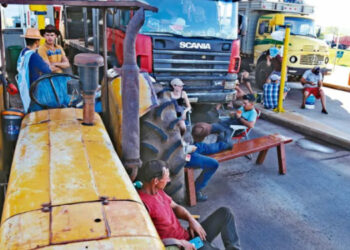 Tractorazo en Misiones