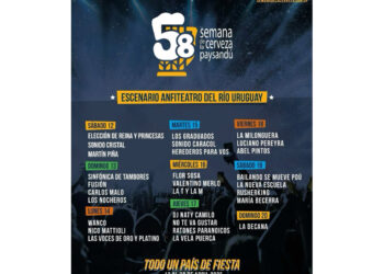 58º Semana de la Cerveza en Paysandú