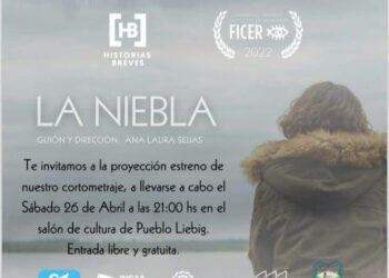 Se estrena en Pueblo Liebig el cortometraje “La Niebla”, rodado íntegramente en la localidad.