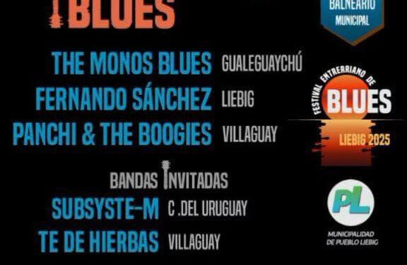 Tercera edición del “Liebig blues festival” en Pueblo Liebig.