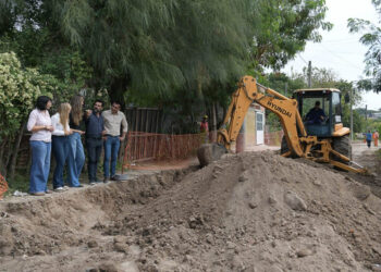 EntreRios, Municipalidad de Paraná. Presupuesto Participativo: pavimentan calle Estado de Palestina en la zona Oeste