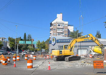 Paraná: La Municipalidad avanza con las obras de recuperación de la trama vial en la zona céntrica
