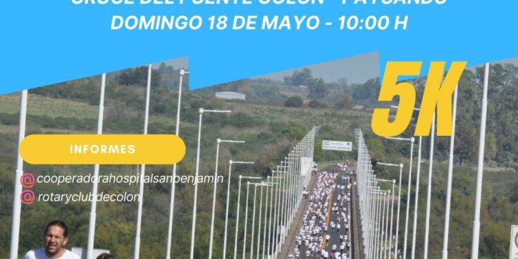 Corre Caminata Colón-Paysandú: 50° Aniversario Puente Artigas