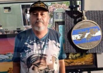 Veterano de Malvinas de Paraná perdió su medalla y pide ayuda para recuperarla