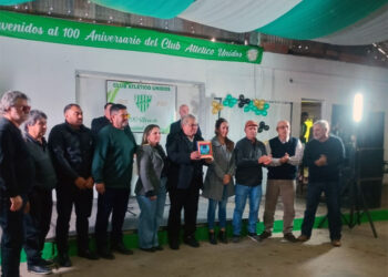 Pueblo Liebig celebró los 100 años del Club Atlético Unidos