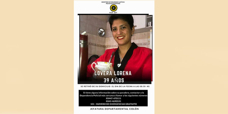 San José: por tierra y por aire, buscan a una docente y ex concejal desaparecida