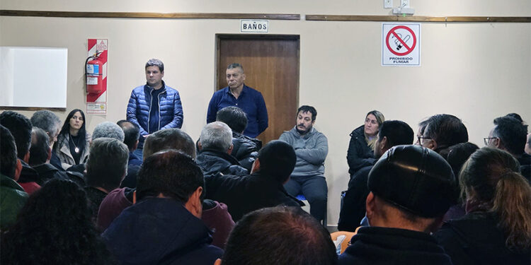 Bastián y Pintos reafirman la interna en el PJ, desde el Departamento Colón