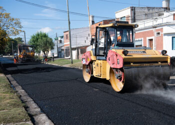 Paraná: Avanza la repavimentación en la ciudad