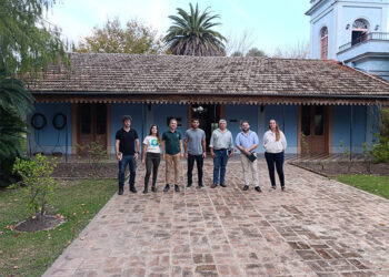 Villa Elisa: Funcionarios provinciales visitaron la Estancia Museo El Porvenir