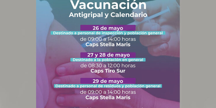 Colón: Campaña de vacunación antigripal y de calendario