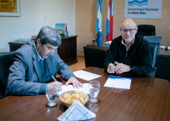 Villaguay firmó un convenio de cooperación con la Universidad Nacional de Entre Ríos