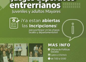 Pueblo Liebig, Juegos Deportivos Entrerrianos Juveniles y Adultos Mayores 2025