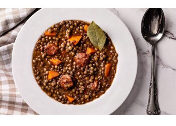 Receta de guiso de lentejas fácil para disfrutar los días de frío