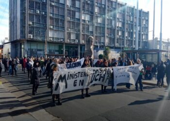 Trabajadores realizaron una nueva asamblea contra el recorte salarial del gobierno