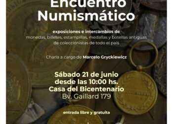 Colón será sede de un Encuentro Numismático con coleccionistas de todo el país