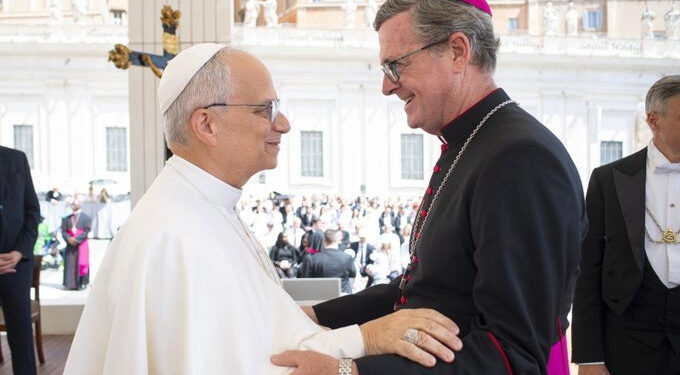 «ANTES DE RECIBIR A MILEI, EL PAPA LEÓN XIV, LLAMÓ A GARCIA CUERVA»