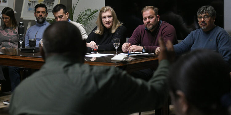 La intendenta Rosario Romero se reunió con vecinales de zona sur