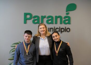 Paraná: La intendenta Rosario Romero recibió a atletas que obtuvieron medallas en las Olimpiadas Especiales