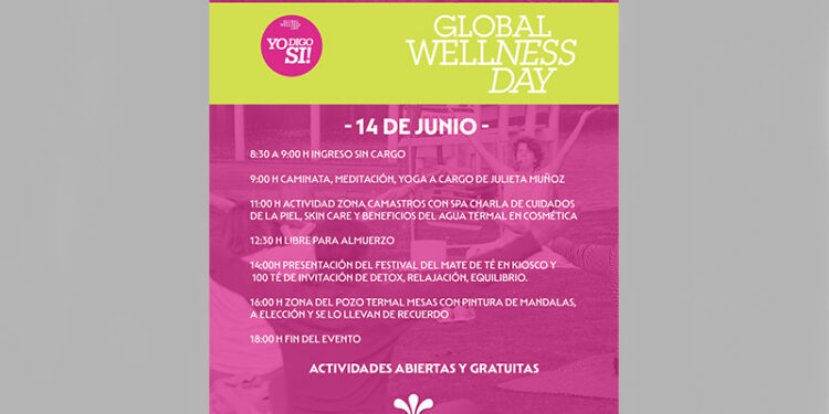 Prepárate para vivir el Global Wellness Day – DÍA MUNDIAL DEL BIENESTAR en Termas San José