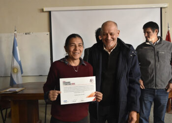 Entrega de certificados del Programa “Ciudadanía y Territorio” en Villaguay
