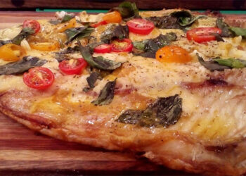 La receta ideal del domingo: Boga a la parrilla con verduras