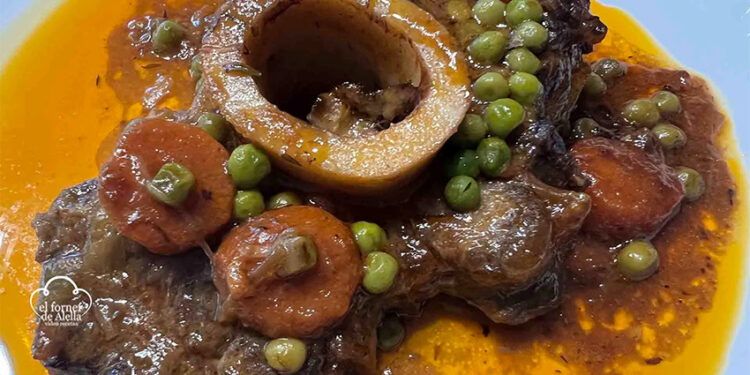 La receta de hoy: Osobuco a la cacerola. «Rápido»