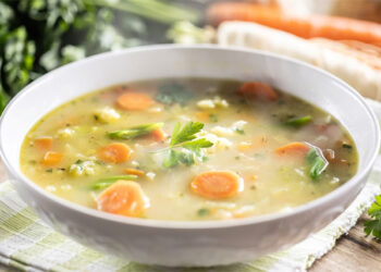 Receta de hoy!  Sopa de verdura