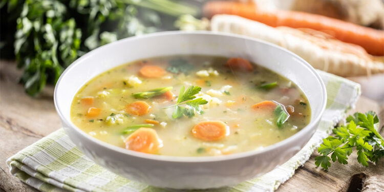 Receta de hoy!  Sopa de verdura