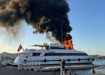 Se incendió el yate de lujo de José Luis Manzano, ex funcionario menemista