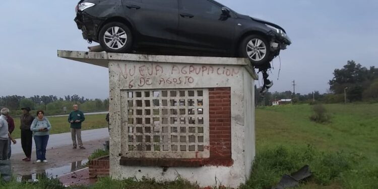 «Baches, ahuellamiento, y sin iluminación, el estado de la Autovía 14 G.Artigas»