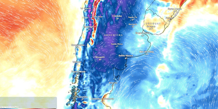 La humedad y el frío marcan la semana, a la espera del ingreso de aire polar