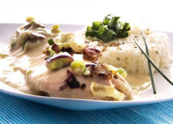 Receta de hoy: Pollo al verdeo