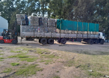 Villa Elisa recuperó 4 mil kilos de plásticos