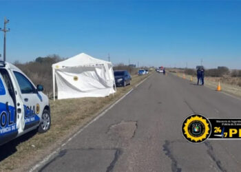 Un niño de 10 años iba en bicicleta por la ruta 18 y murió atropellado por un auto: detuvieron al conductor