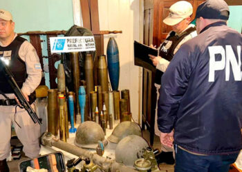 Desarticulan cargamento ilegal de armas y municiones en Pueblo Liebig