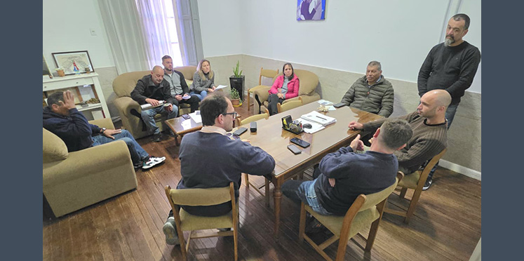 Liebig: Reunión de trabajo con ENERSA