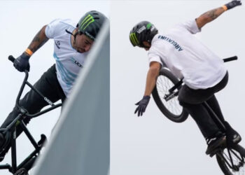 Maligno Torres volvió a ganar una medalla de oro: triunfó en el Campeonato Panamericano de BMX Freestyle en Perú
