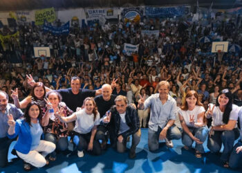 Con un multitudinario acto en Villaguay, Fuerza Entre Ríos cerró su campaña provincial
