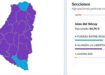 Entre Ríos violeta: Feliciano e Islas del Ibicuy, únicos departamentos donde triunfó El PJ