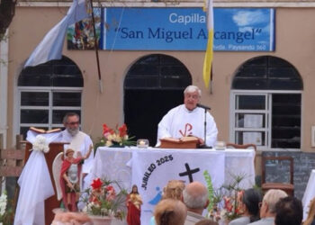 En el día del Santo Patrono de Entre Ríos, el sacerdote Rubén Dalzotto se pronunció antes los problemas ambientales de Colón