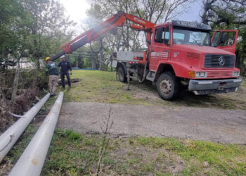 Villa Elisa: Comenzaron las intervenciones en El Rocha de cara a la temporada de verano