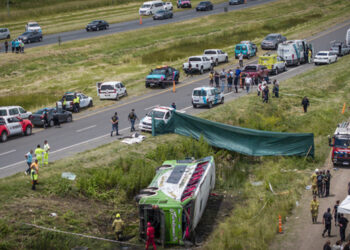 Tragedia en la ruta 2: “Los que estábamos bien pudimos sacar a todos, fue un momento terrible”: