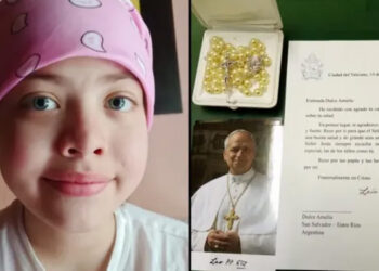 El Papa León XIV le respondió una carta a una niña entrerriana
