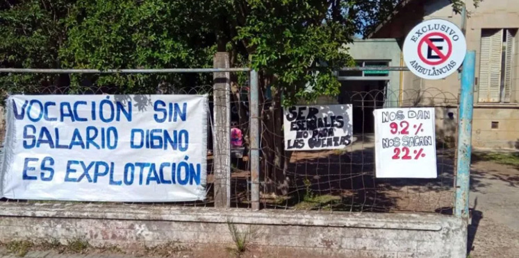Enfermeros de Colón convocan a movilizarse “por salarios dignos y defensa de la salud pública”